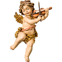 Ángel Bergland con violín